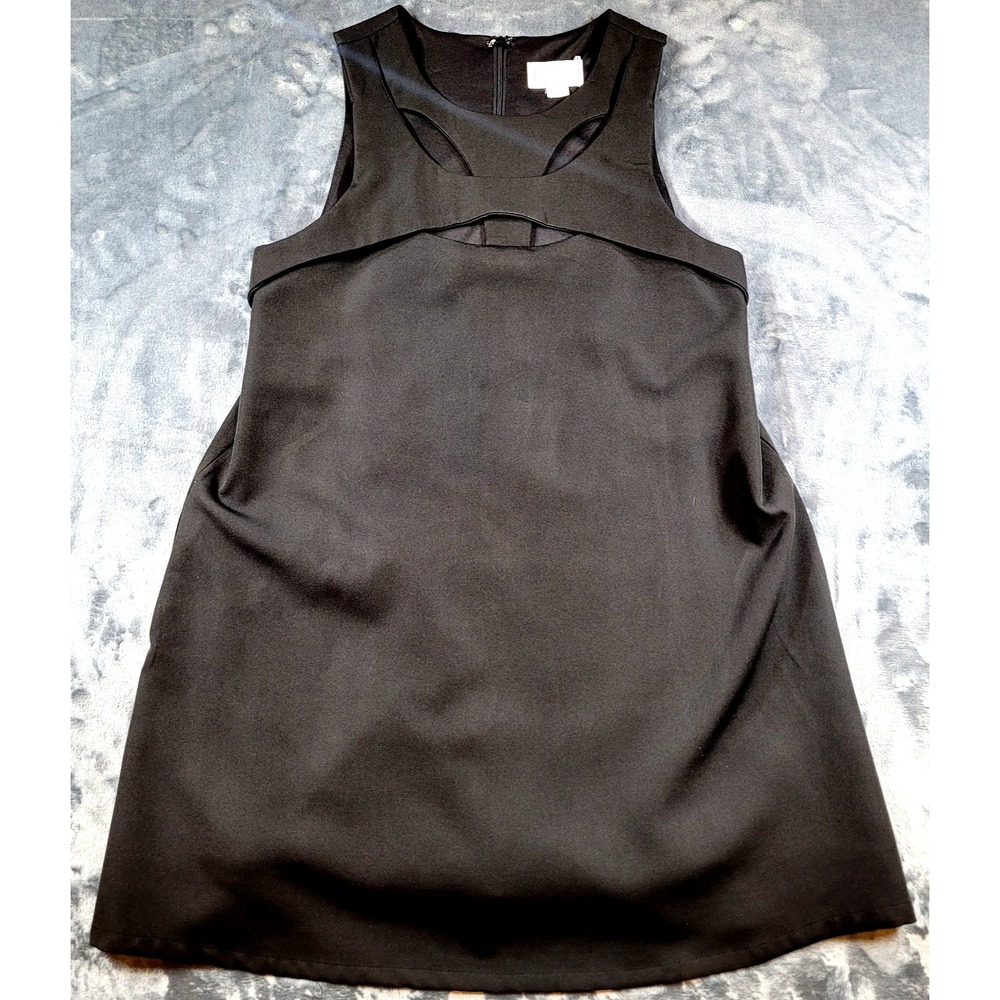 LoveRiche Women Sleeveless Cutout Neckline‎ Party/Cocktail Dress- Black - Large